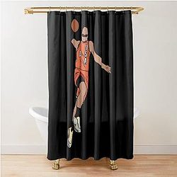 Miles Bridges Shower Curtain