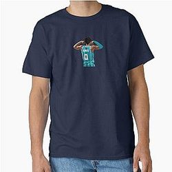 Miles Bridges Vector Back Qiang Classic T-Shirt