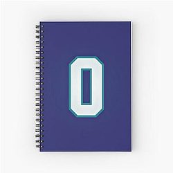 Miles Bridges Spiral Notebook
