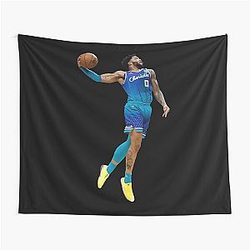 Miles Bridges Posterized Dunk Tapestry