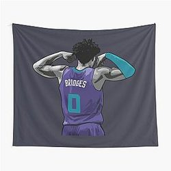 Miles Bridges Vector Back Tapestry