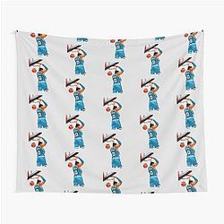 Miles Bridges No.0 Dunk Behind Back Art Tapestry
