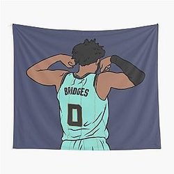 Miles Bridges Tapestry