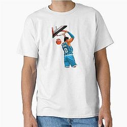 Miles Bridges No. 0 Dunk Behind The Back Art Classic T-Shirt