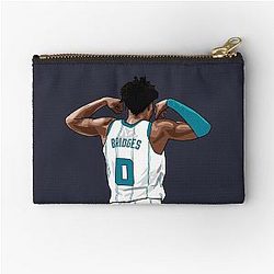 Miles Bridges Back Qiang Zipper Pouch
