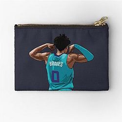 Miles Bridges Vector Back Zipper Pouch