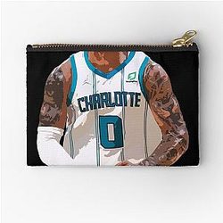 Miles Bridges Zipper Pouch