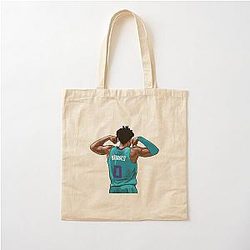 Miles Bridges Vector Cotton Tote Bag