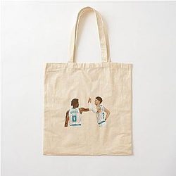 LaMelo Ball and Miles Bridges Cotton Tote Bag