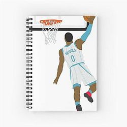 Miles Bridges Dunk Notebook