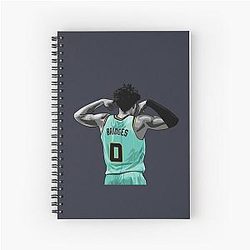 Miles Bridges Vector Back Notebook