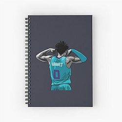 Miles Bridges Vector Spiral Notebook
