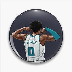 Miles Bridges Vector Back Pin