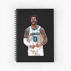 Miles Bridges Spiral Notebook
