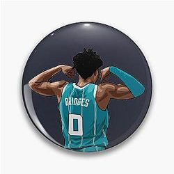 Miles Bridges Vector Back Pin