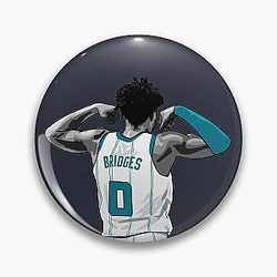 Miles Bridges Vector Back Pin