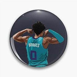 Miles Bridges Vector Back Pin
