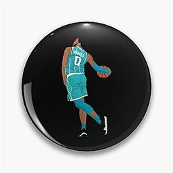 Miles Bridges Dunk Sticker Pin