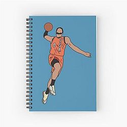 Miles Bridges Rising Star Dunk Spiral Notebook