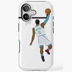 Miles Bridges Dunk iPhone Case