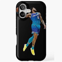 Miles Bridges Posterized Dunk iPhone Tough Case
