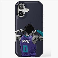 Miles Bridges Vector Back Case for iPhone