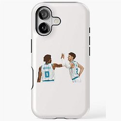 LaMelo Ball and Miles Bridges iPhone Protective Case