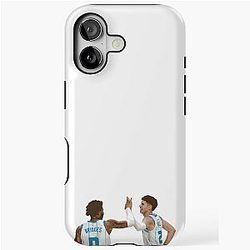 LaMelo Ball and Miles Bridges iPhone Tote Case