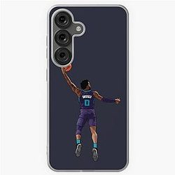Miles Bridges Vector Dunk Purple Samsung Galaxy Soft Case