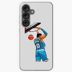 Miles Bridges Dunk Behind The Back Samsung Galaxy Soft Case