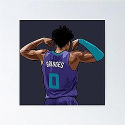Miles Bridges Vector Poster