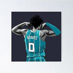 Miles Bridges Back Poster