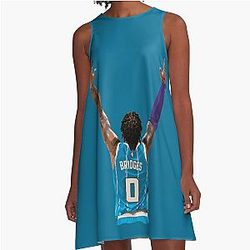 Miles Bridges Celebration A-Line Dress