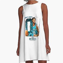Miles bridges basketball A-Line Dress