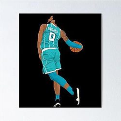 Miles Bridges Dunk Poster
