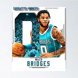 Miles Bridges Basketball Poster