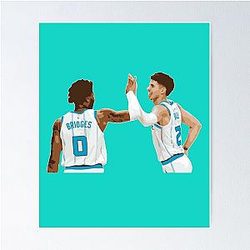 LaMelo Ball and Miles Bridges Poster 

cleaned title: 
LaMelo Ball and Miles Bridges Poster
