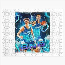 LaMelo Ball and Miles Bridges Jigsaw Puzzle