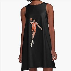 Miles Bridges Dunk A-Line Dress