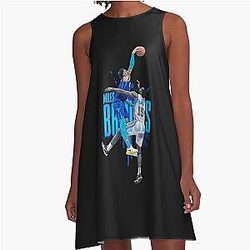 Miles Bridges A-Line Dress