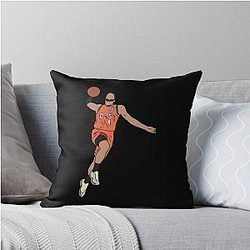 Miles Bridges Rising Stars Dunk Throw Pillow