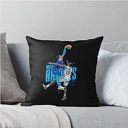 Miles Bridges Throw Pillow