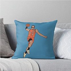 Miles Bridges Rising Stars Dunk Throw Pillow