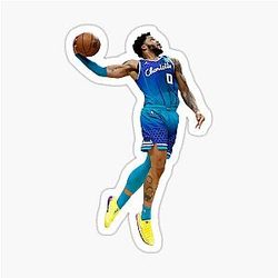 Miles Bridges Posterized Dunk Sticker