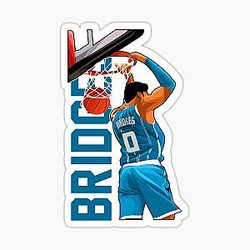 Miles Bridges Super Dunk Sticker