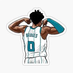 Miles Bridges Vector Sticker