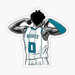 Miles Bridges Vector Sticker