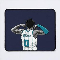 Miles Bridges Back Qiangy Mouse Pad