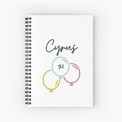 Miley Cyrus 92  premium Spiral Notebook