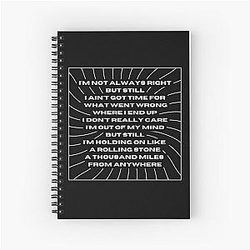 Endless summer vacation Miley Cyrus Spiral Notebook